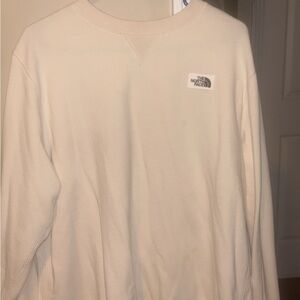 The North Face White Crewneck